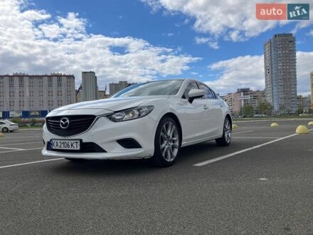 Белый Мазда 6, объемом двигателя 2.49 л и пробегом 114 тыс. км за 11800 $, фото 1 на Automoto.ua