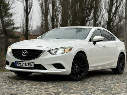 Белый Мазда 6, объемом двигателя 2.49 л и пробегом 146 тыс. км за 13400 $, фото 1 на Automoto.ua