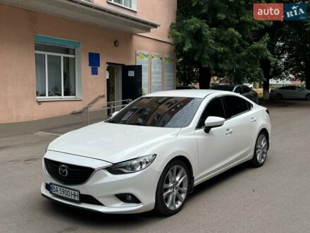 Белый Мазда 6, объемом двигателя 2.49 л и пробегом 145 тыс. км за 13500 $, фото 1 на Automoto.ua