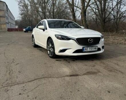 Белый Мазда 6, объемом двигателя 2.19 л и пробегом 155 тыс. км за 16000 $, фото 1 на Automoto.ua