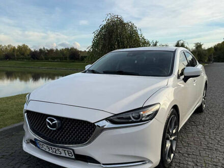 Белый Мазда 6, объемом двигателя 2.49 л и пробегом 158 тыс. км за 15450 $, фото 1 на Automoto.ua