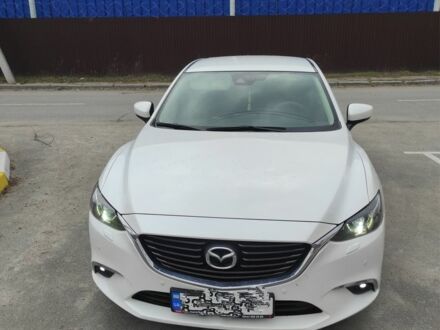 Белый Мазда 6, объемом двигателя 2.2 л и пробегом 180 тыс. км за 15000 $, фото 1 на Automoto.ua