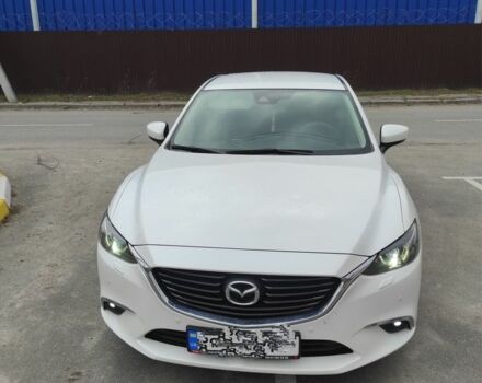 Белый Мазда 6, объемом двигателя 2.2 л и пробегом 180 тыс. км за 15000 $, фото 1 на Automoto.ua