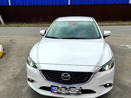 Белый Мазда 6, объемом двигателя 2.2 л и пробегом 180 тыс. км за 15000 $, фото 1 на Automoto.ua