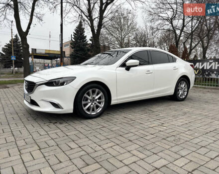 Белый Мазда 6, объемом двигателя 2.49 л и пробегом 76 тыс. км за 15500 $, фото 1 на Automoto.ua
