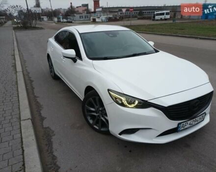 Белый Мазда 6, объемом двигателя 2.4 л и пробегом 81 тыс. км за 17500 $, фото 1 на Automoto.ua
