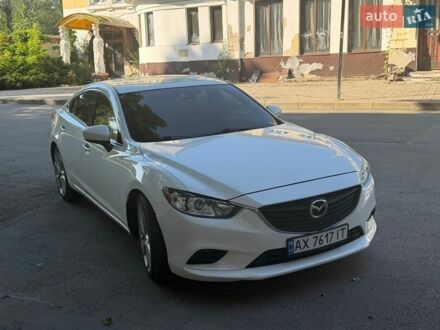 Білий Мазда 6, об'ємом двигуна 2.49 л та пробігом 180 тис. км за 15000 $, фото 1 на Automoto.ua