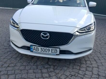 Белый Мазда 6, объемом двигателя 2 л и пробегом 130 тыс. км за 16300 $, фото 1 на Automoto.ua