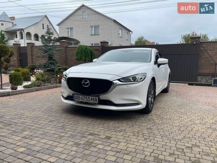 Белый Мазда 6, объемом двигателя 2 л и пробегом 67 тыс. км за 18600 $, фото 1 на Automoto.ua
