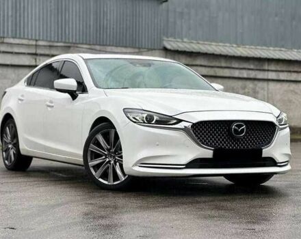 Белый Мазда 6, объемом двигателя 2.5 л и пробегом 95 тыс. км за 13400 $, фото 1 на Automoto.ua