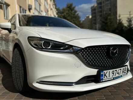 Белый Мазда 6, объемом двигателя 2.49 л и пробегом 113 тыс. км за 22700 $, фото 1 на Automoto.ua