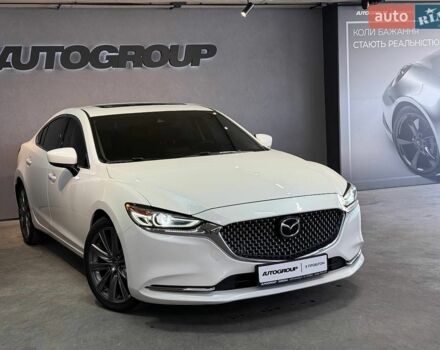 Белый Мазда 6, объемом двигателя 2.49 л и пробегом 150 тыс. км за 17900 $, фото 1 на Automoto.ua