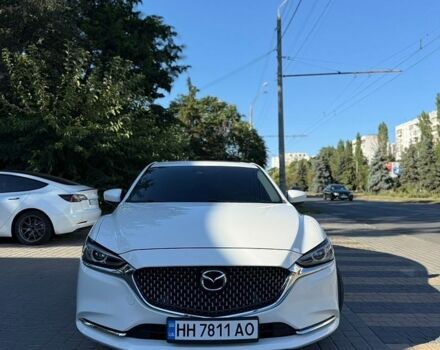 Белый Мазда 6, объемом двигателя 2.49 л и пробегом 149 тыс. км за 18700 $, фото 1 на Automoto.ua