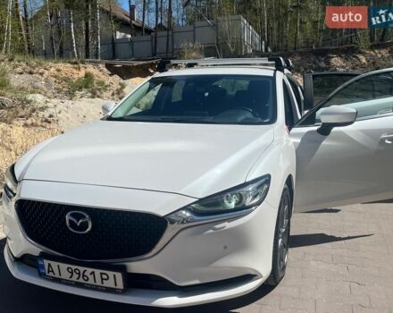 Белый Мазда 6, объемом двигателя 2 л и пробегом 126 тыс. км за 19000 $, фото 1 на Automoto.ua