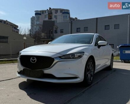 Белый Мазда 6, объемом двигателя 2.49 л и пробегом 46 тыс. км за 23500 $, фото 1 на Automoto.ua