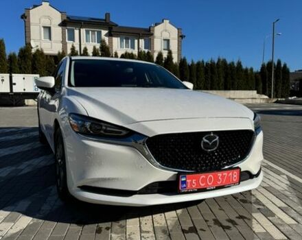 Белый Мазда 6, объемом двигателя 2.49 л и пробегом 105 тыс. км за 18900 $, фото 1 на Automoto.ua