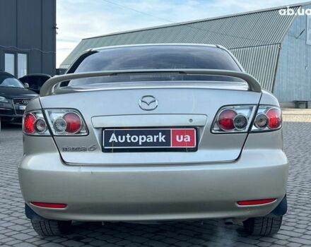 Бежевый Мазда 6, объемом двигателя 2 л и пробегом 187 тыс. км за 4190 $, фото 6 на Automoto.ua