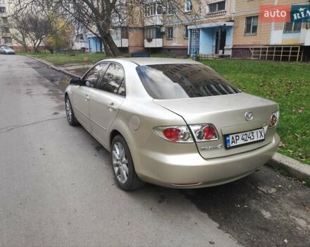 Бежевый Мазда 6, объемом двигателя 2 л и пробегом 244 тыс. км за 4500 $, фото 1 на Automoto.ua
