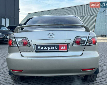 Бежевый Мазда 6, объемом двигателя 2 л и пробегом 187 тыс. км за 4190 $, фото 6 на Automoto.ua