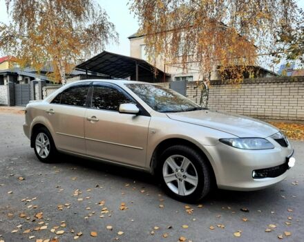 Бежевый Мазда 6, объемом двигателя 2 л и пробегом 350 тыс. км за 5800 $, фото 1 на Automoto.ua
