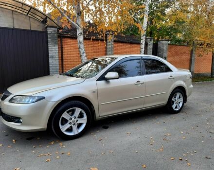 Бежевый Мазда 6, объемом двигателя 2 л и пробегом 350 тыс. км за 5800 $, фото 2 на Automoto.ua