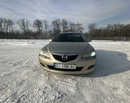 Бежевый Мазда 6, объемом двигателя 2 л и пробегом 266 тыс. км за 3999 $, фото 1 на Automoto.ua