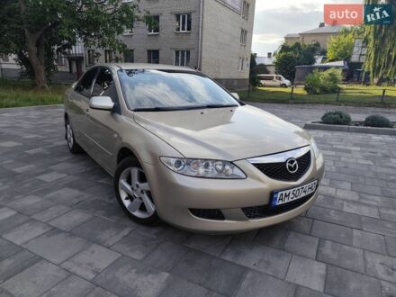 Бежевий Мазда 6, об'ємом двигуна 2 л та пробігом 350 тис. км за 3400 $, фото 1 на Automoto.ua