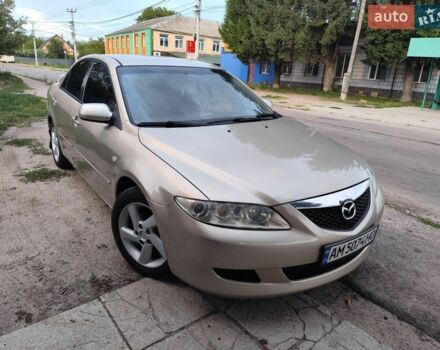 Бежевий Мазда 6, об'ємом двигуна 2 л та пробігом 350 тис. км за 3400 $, фото 1 на Automoto.ua
