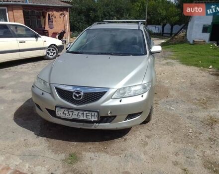 Бежевий Мазда 6, об'ємом двигуна 2 л та пробігом 100 тис. км за 1550 $, фото 1 на Automoto.ua