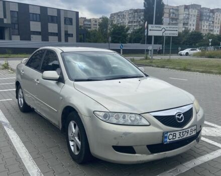 Бежевый Мазда 6, объемом двигателя 2 л и пробегом 200 тыс. км за 1650 $, фото 1 на Automoto.ua