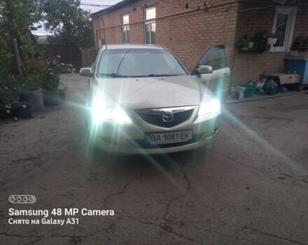 Бежевый Мазда 6, объемом двигателя 2 л и пробегом 280 тыс. км за 3800 $, фото 1 на Automoto.ua