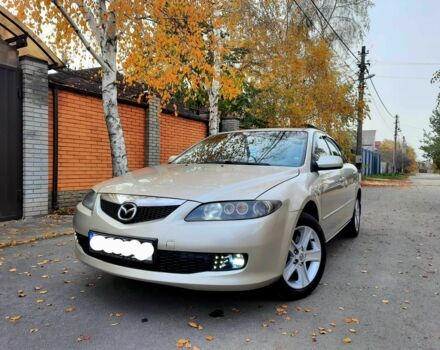 Бежевый Мазда 6, объемом двигателя 2 л и пробегом 350 тыс. км за 5800 $, фото 1 на Automoto.ua