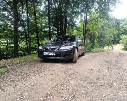 Черный Мазда 6, объемом двигателя 2 л и пробегом 300 тыс. км за 3021 $, фото 8 на Automoto.ua