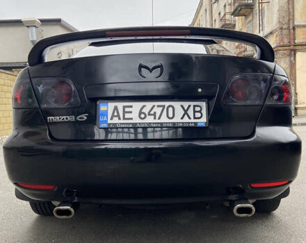 Черный Мазда 6, объемом двигателя 2.3 л и пробегом 173 тыс. км за 4600 $, фото 1 на Automoto.ua