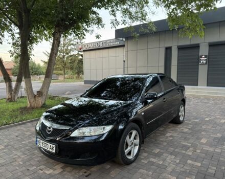 Черный Мазда 6, объемом двигателя 2 л и пробегом 240 тыс. км за 4000 $, фото 4 на Automoto.ua