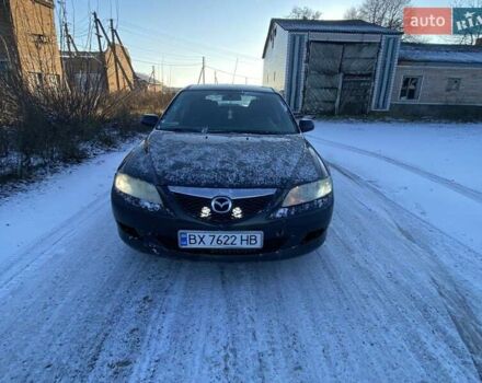 Чорний Мазда 6, об'ємом двигуна 2 л та пробігом 450 тис. км за 2400 $, фото 1 на Automoto.ua