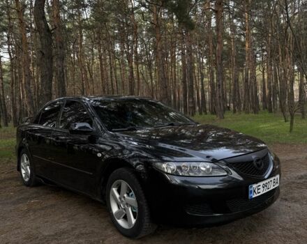 Черный Мазда 6, объемом двигателя 2 л и пробегом 270 тыс. км за 5500 $, фото 1 на Automoto.ua