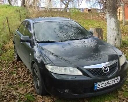 Черный Мазда 6, объемом двигателя 1.8 л и пробегом 350 тыс. км за 2500 $, фото 3 на Automoto.ua