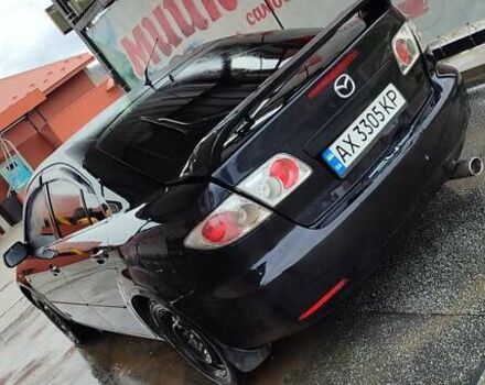 Черный Мазда 6, объемом двигателя 2 л и пробегом 317 тыс. км за 3000 $, фото 5 на Automoto.ua