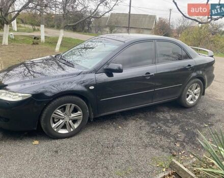 Черный Мазда 6, объемом двигателя 2 л и пробегом 416 тыс. км за 4800 $, фото 3 на Automoto.ua