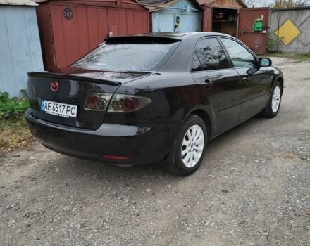 Черный Мазда 6, объемом двигателя 2 л и пробегом 320 тыс. км за 5300 $, фото 3 на Automoto.ua
