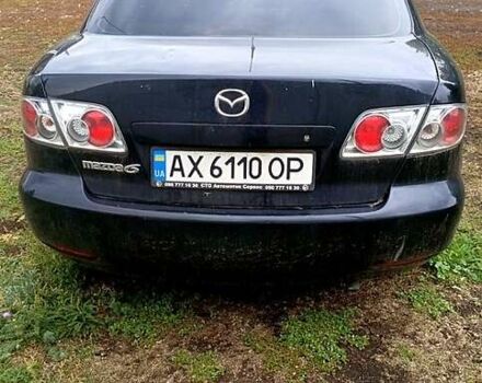 Черный Мазда 6, объемом двигателя 1.8 л и пробегом 283 тыс. км за 4500 $, фото 2 на Automoto.ua