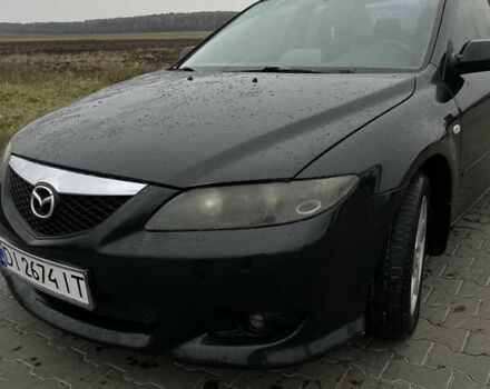 Черный Мазда 6, объемом двигателя 2 л и пробегом 200 тыс. км за 3500 $, фото 2 на Automoto.ua