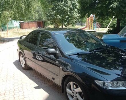 Черный Мазда 6, объемом двигателя 2 л и пробегом 220 тыс. км за 4100 $, фото 2 на Automoto.ua