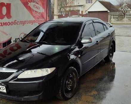 Черный Мазда 6, объемом двигателя 2 л и пробегом 317 тыс. км за 3000 $, фото 2 на Automoto.ua