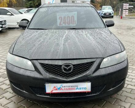 Черный Мазда 6, объемом двигателя 2 л и пробегом 227 тыс. км за 4500 $, фото 1 на Automoto.ua
