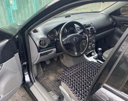Черный Мазда 6, объемом двигателя 2 л и пробегом 416 тыс. км за 4800 $, фото 8 на Automoto.ua