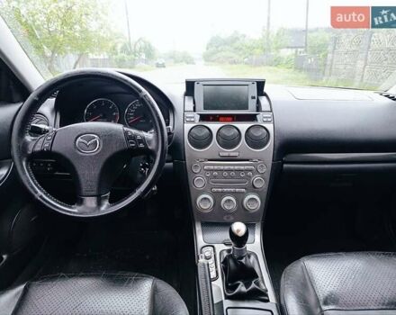 Чорний Мазда 6, об'ємом двигуна 2 л та пробігом 300 тис. км за 4500 $, фото 1 на Automoto.ua