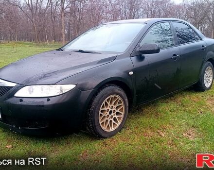 Черный Мазда 6, объемом двигателя 1.8 л и пробегом 335 тыс. км за 4100 $, фото 2 на Automoto.ua