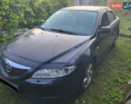 Черный Мазда 6, объемом двигателя 2 л и пробегом 276 тыс. км за 3700 $, фото 4 на Automoto.ua
